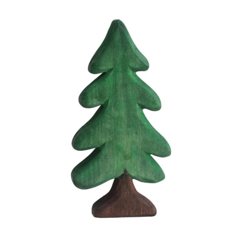 

Hand Carved Wooden Santa/Snowman/Tree Figurine Carving Ornament Christmas Miniature Sculpture Table Decorations Gift