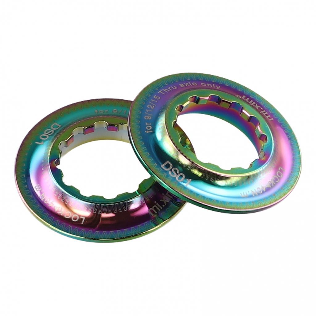 Bike Center Lock Cover Rings for Thru Axle For Disc Brake Applications