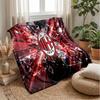 AC Milan Theme blanket Soft Flannel Blanket Plush Throw Blanket Cozy Sofa Bed Blanket for Home Decor