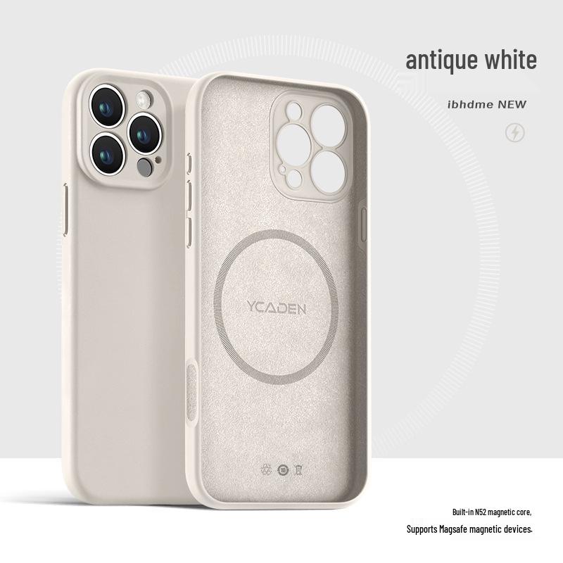 

iPhone 17 Pro Max Liquid Silicone Magnetic Case with Full Drop Protection iPhone 16 Pro Max