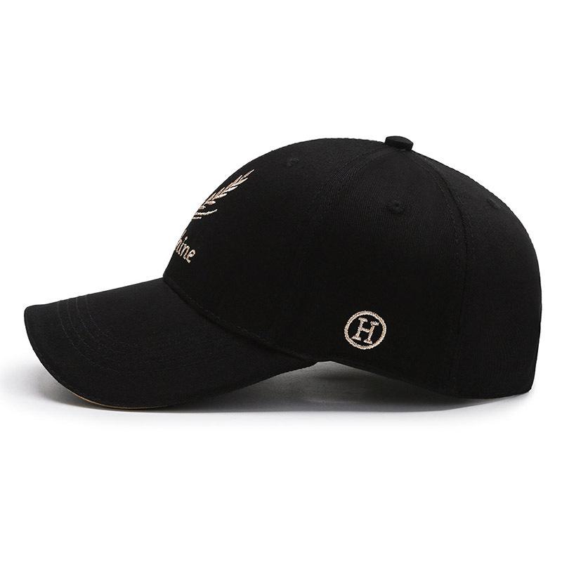 Unisex Spring/Autumn Korean-Style Sun Hat: Trendy Casual Feather Wheat Ear Baseball Cap