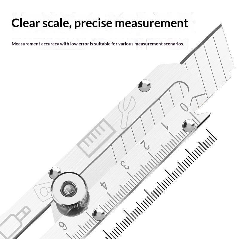 Utility Knife Heavy Duty All Steel Thickened Large Stainless Steel Wallpaper Knife Industrial Grade Durable Tool Holder