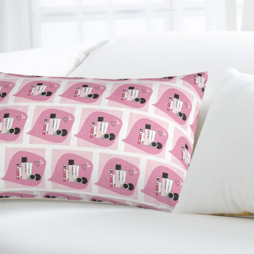 Mary Kay Rectangle Pillowcase Cushion Cover Decorative Bedroom Bed Home Comfort Throw Pillow