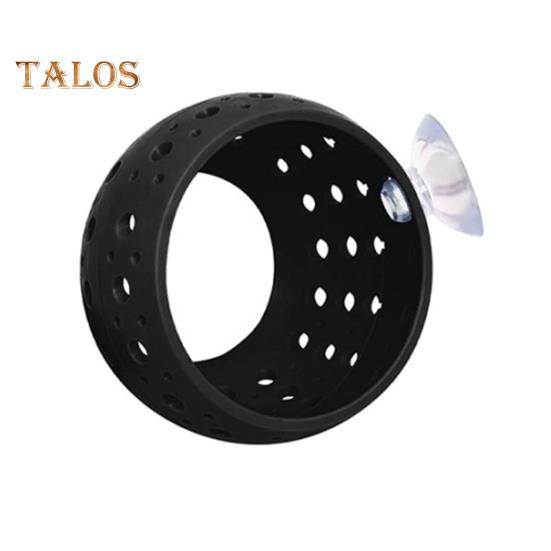 

Туннель для рыбок Betta, укрытие для аквариумных рыбок с присоской, укрытие для маленьких рыбок, пещера для отдыха креветок, декор для аквариума чёрный