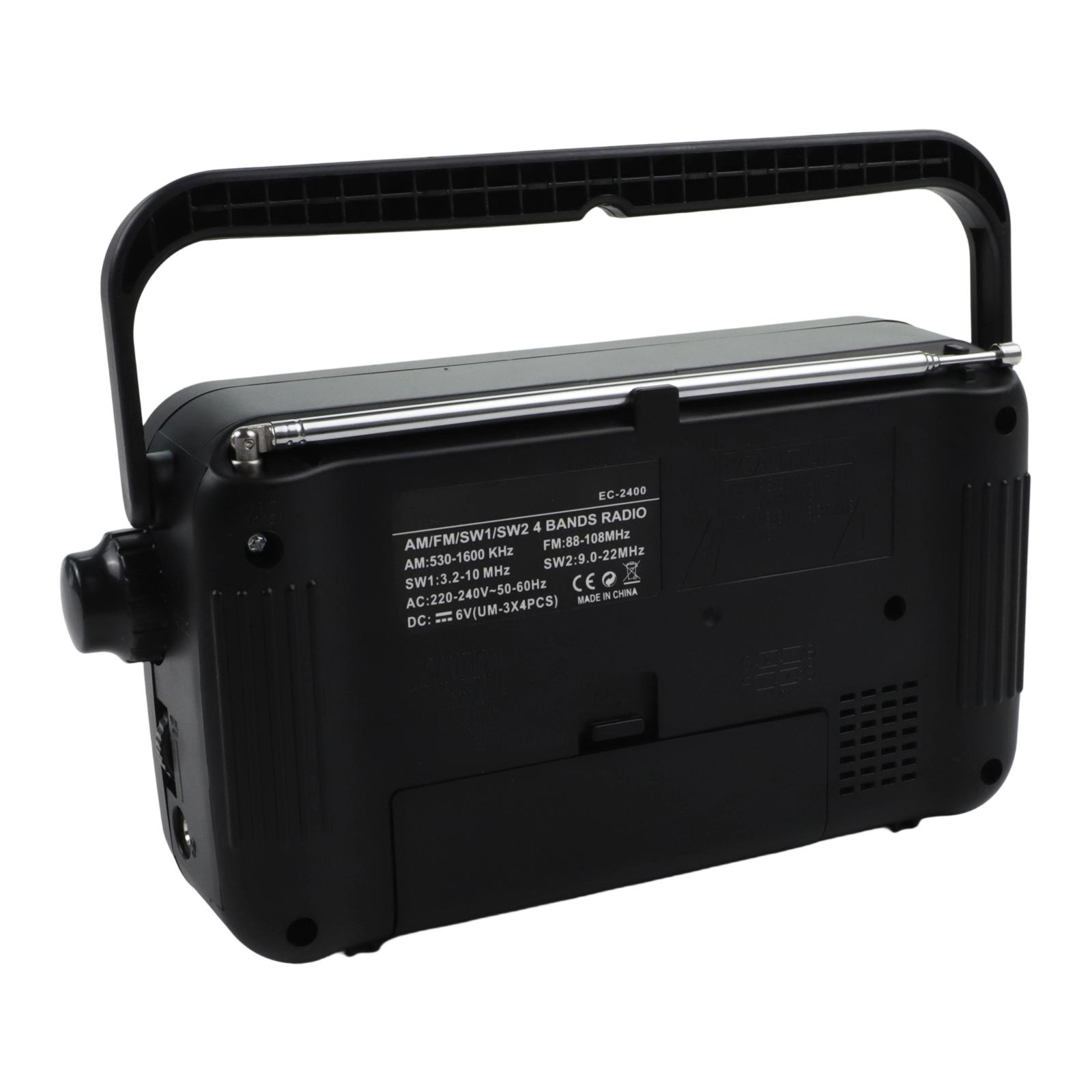 

1PC Retro Multi-Band Radio AM/FM And Shortwave Bands Portable Radio