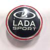 Wheel Center with Decal Sticker, Red Black Base Base, 60mm 56mm