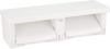 Double Towel Flat Shelf Holder, (Resin), White, YH650#NW1