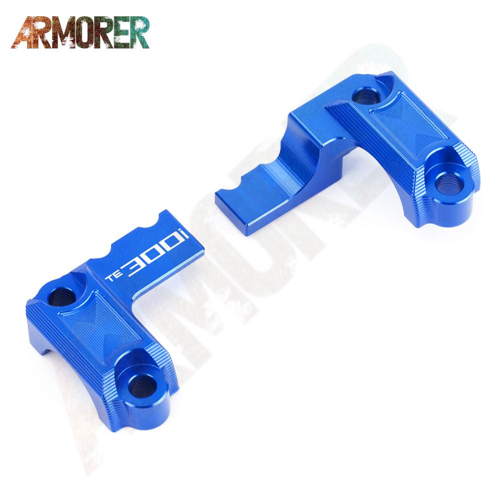 Motorcycle Accessories For TE 300I TE300I Rockstar Edition Handlebar  2022 CNC Brake Clutch Master Cylinder Clamp Cover