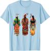 Indian Tribe Native American Feather Headdress Unisex T-Shirt 3