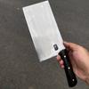 8 Inch Slicing Knife Alloy Steel Blade Ebony Handle Cutting Vegetables Cleaver Meat Handmade Forged Professional Kitchen Knives