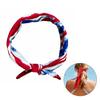 21inch US Flags Printed Bandannas for Street Dance IndependenceDay Headscarf Adult Unisex Bandana Hiphop Head Kerchiefs