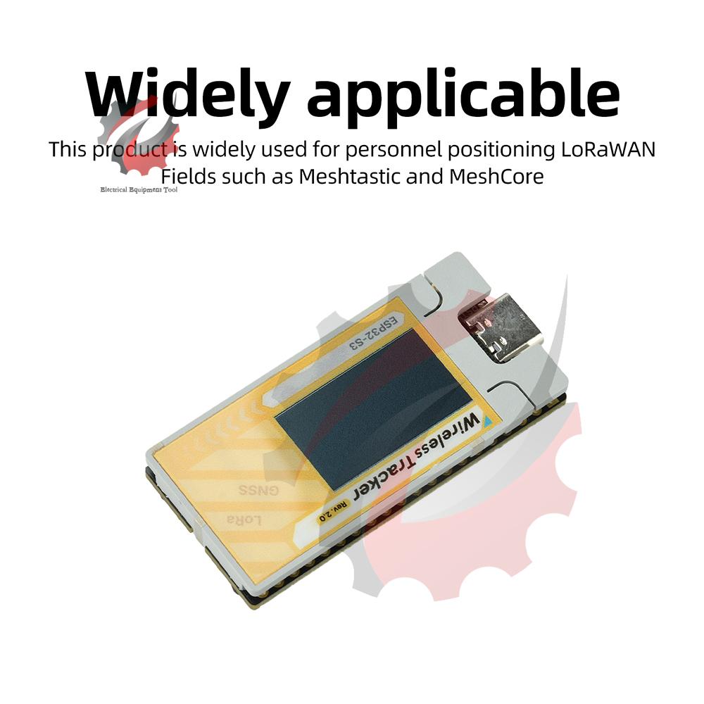 Wireless Tracker V2 LoRa GPS Device with ESP32-S3 Dual Core WiFi Bluetooth 5.0 for Personnel Tracking and Mesh Networking