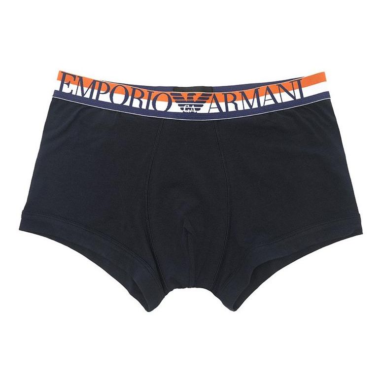 Emporio Armani Ss22 Striped Logo Waistband Boxer Shorts Men underwear Dark-Blue 111389-2R525-00135 M