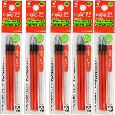 Pilot Multi-Color Type Replacement Refills Friction Ball LFBTRF30EF 3 Pieces 5 Red
