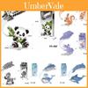 Kleurrijk Cartoon Dinosaurussen 3D Puzzel Speelgoed Voor Kinderen Creatief Doe-het-zelf Papieren Model Plezier