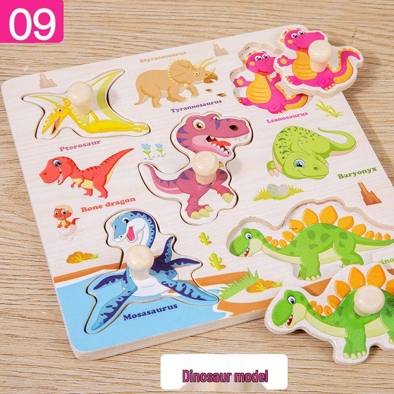 Double-Sided Wooden Pegboard Puzzle & Graffiti Drawing Board: Educational Toy for Learning Letters, Numbers, and More