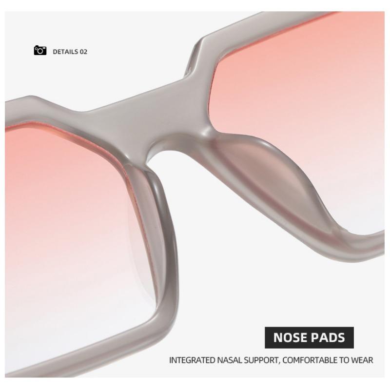 Fashion Retro Square Sunglasses Men Women Outdoor Sport Party Gathering Sunscreen Sunshade Glasses Non-polarized