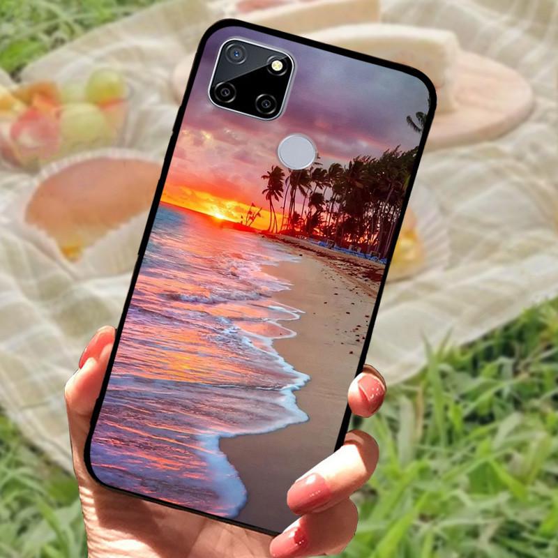 For OPPO Realme C21Y Case Marble Fashion Soft Silicon Cover for Realme C21 C25 C25s Phone Cases Protective Realmi C 21 Y Capa