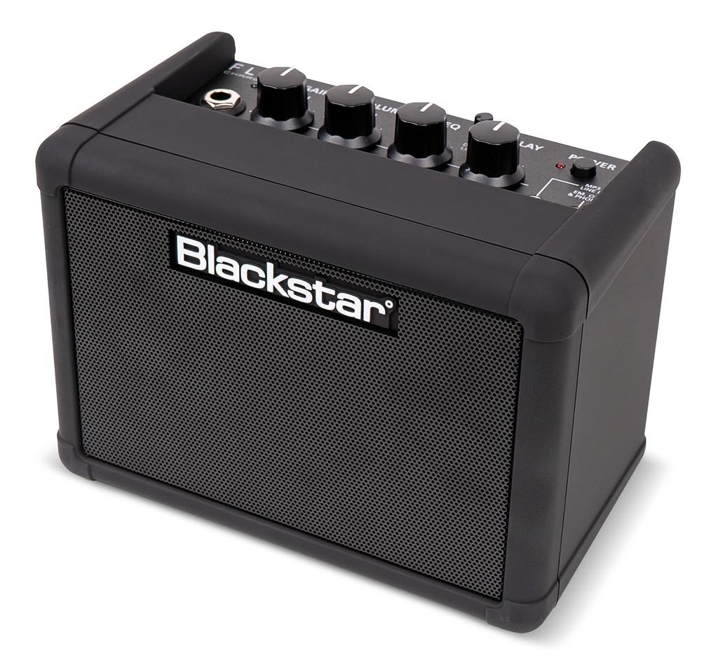 BLACKSTAR FLY 3 Kompakter Gitarrenverstärker zum Aufladen mit Bluetooth, Wiederaufladbar, Ideal für das Üben zu Hause, Eingebauter Lautsprecher,