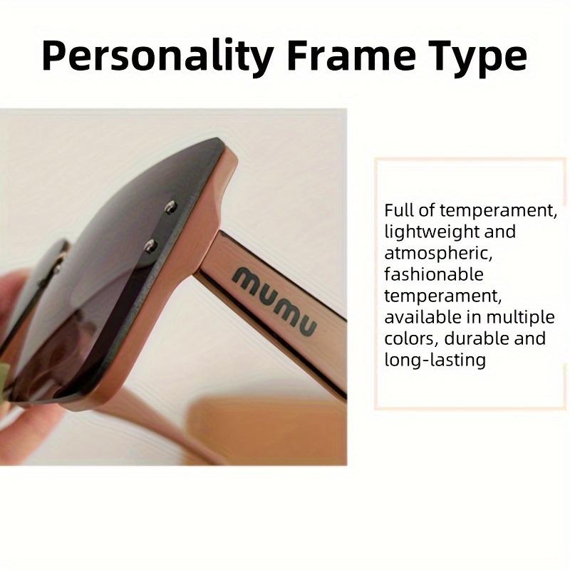 1 Pair Of High-End Sense Ins Style Sunglasses Classic Design Sense Retro Women'S Gradient Tone Sunglasses