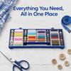 64 Spools Sewing Thread Kit 32 Color Sewing Tools Set Thread Spools Set  For Sewing Machine
