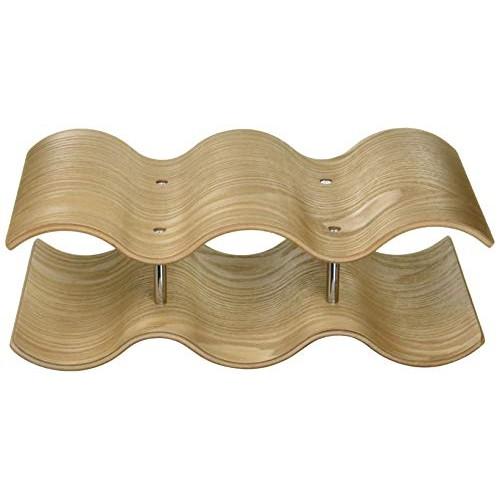 KINTO Wine Rack, 5-Bottle Capacity, Willow Series, Wine Bottle Storage, 45161