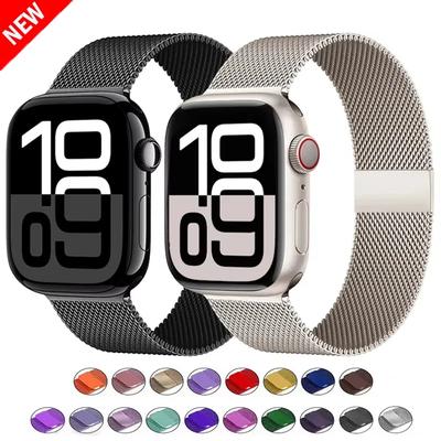 Magnetic Straps For Apple Watch Band 44mm 40mm 45mm 46mm 49mm 42mm 41mm Belt Bracelet Apple Watch Series 10 9 3 6 7 8 SE Ultra 2