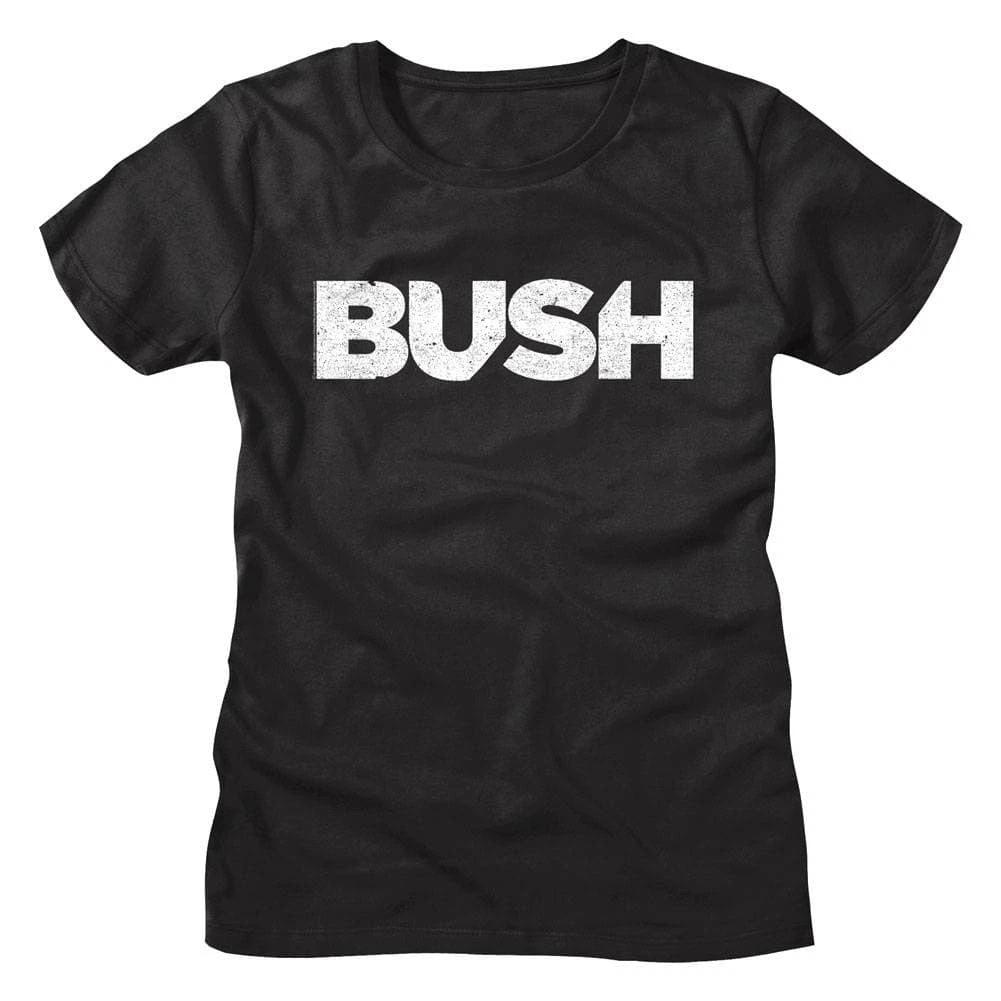 Bush Grunge Band Logo Women s T Shirt L
