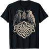 Norse Runes Huginn & Muninn - Celtic Germanic Mythology T-Shirt