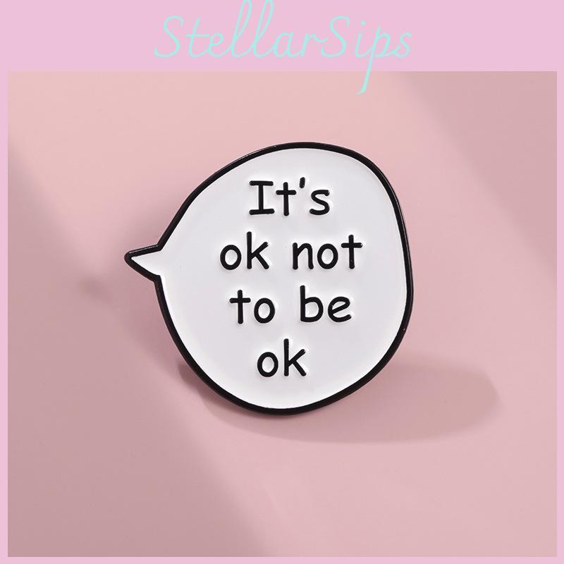 Unique Cartoon Style Fun Letter Shaped Alloy Brooch Pin With Colorful Design For Fashion Accessories