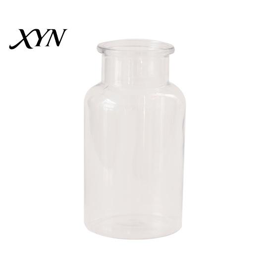 Stylish Table Centerpiece Small Vases for Flowers, Mini Clear Glass Bud Vases, Durable Practical Vase Flower Wedding Home Decor, Housewarming