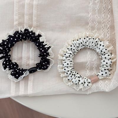 Hair Accessories Scrunchies Elastic Bands Ties Korean for Women Girl Rubber Leading Fashion Popular Vintage Kpop  Sweets New