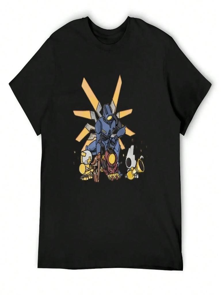 T-shirt Classica Ultrakill Per Un Ragazzo Design Personalizzato La Tua T-shirt Anime T-shirt Grafiche da Uomo
