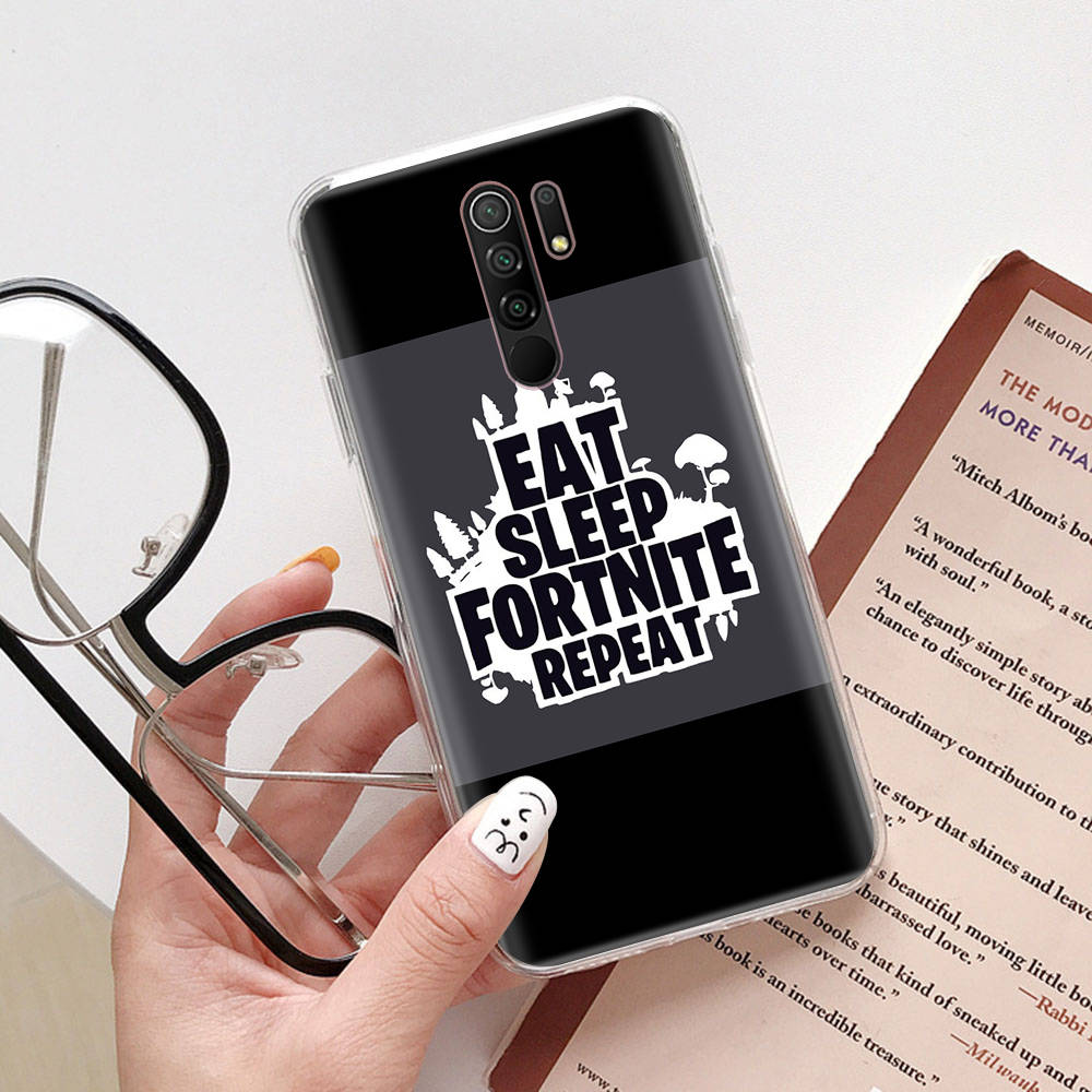 RT89 Fun Fortnite Hülle für Samsung A04 A14 A23 A34 A54 M23 M33 M52 M53 Realme 10 9 C30S C35 C55 VIVO Y02S Y21 Y33S Y51 X80 Pro Klare Abdeckung