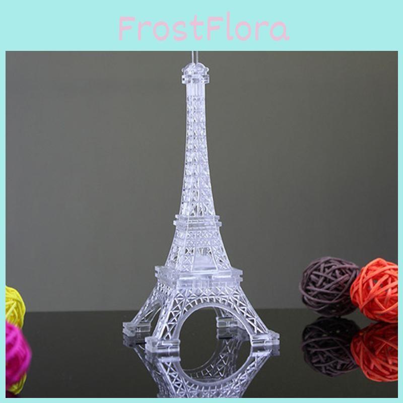 Tower Eiffel Night Light Color Changing Led Lamp For Bedroom Gifts Lighting