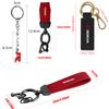 1pc Metal/LeaherNew Men Women Metal Waist Hanging KeyChain For Honda type R City Odyssey CIVIC RR Mugen Auto Key Accessories OC3