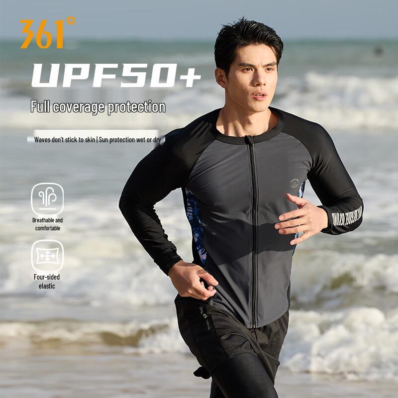 361° Men s Long Sleeve Rash Guard & Wetsuit Set 3XL (175-185cm, 85-95kg)