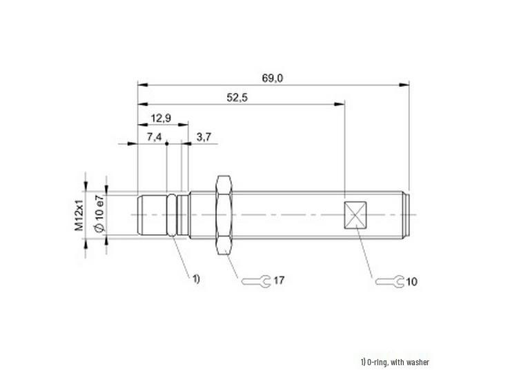 Kaijite BES 516-300-S162-S4-D High-Pressure Proximity Switch Replacement (KJTDQBHS0021)