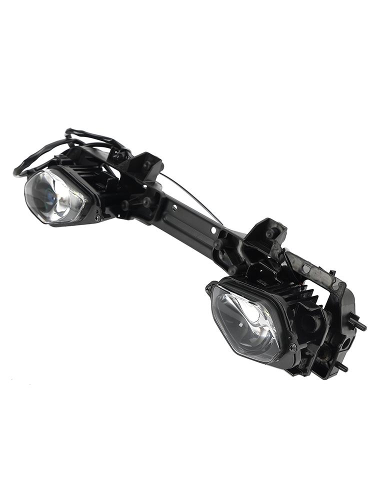 Front Headlight Grille Headlamp Led Protector Clear For Yamaha Yzf-R6 2017-2023