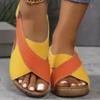 Ladies' Summer Roman Sandals Thick Bottom Beach Sandals