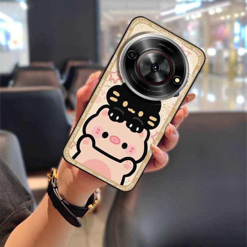 

Мультяшний пилозахисний чохол для телефону ZTE Blade A75 5G/Nubia Focus 5G/Calf 5G Модний дизайн Ударостійкий Брудостійкий Милий ZTE Blade A75 5G/Nubia Fo