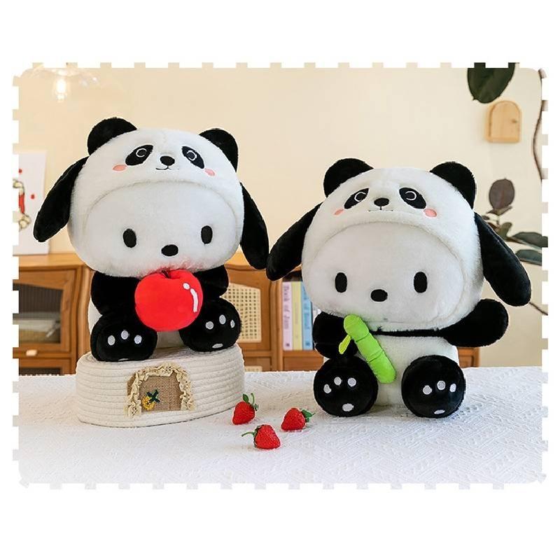 Niedlicher Panda zu Pachacco Plüschpuppe Weiches Kuschelkissen für Mädchen 40cm bis 80cm