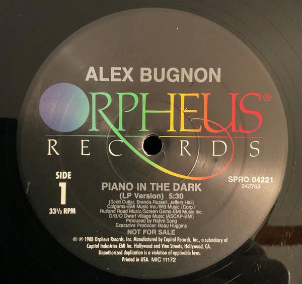 

12inch Record ALEX BUGNON - Piano In The Dark SPRO04221 Orpheus Records 1988 US Soul/Funk Used