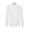 Mens Point Collar Long-Sleeved Shirt