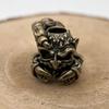 Scorpion Skull Brass Knife Bead Edc Outdoor Diy Paracord Handmade Woven Lanyard Pendant Umbrella Rope Bracelet Charm Accessories