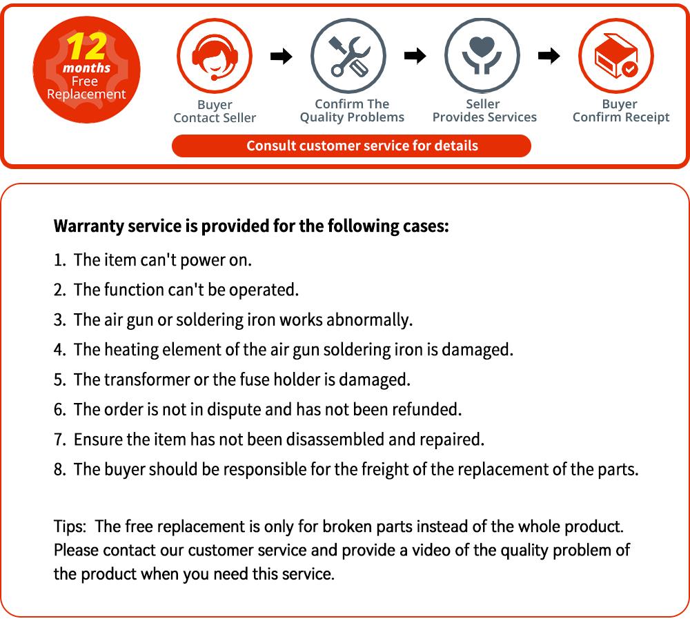 YIHUA 959D-II 700W Easy Plug-pull Nozzles Hot Air Gun Rework Soldering Station Phone Repair Welding Tools Station Phone Repair