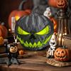 Halloween Pumpkin , Non-Deformable Glowing Pumpkin Ornaments, Scary Pumpkin Heads