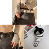 Street Punk Pu Leather Belt For Women And Men Summer 2024 With Metal Pin Buckle