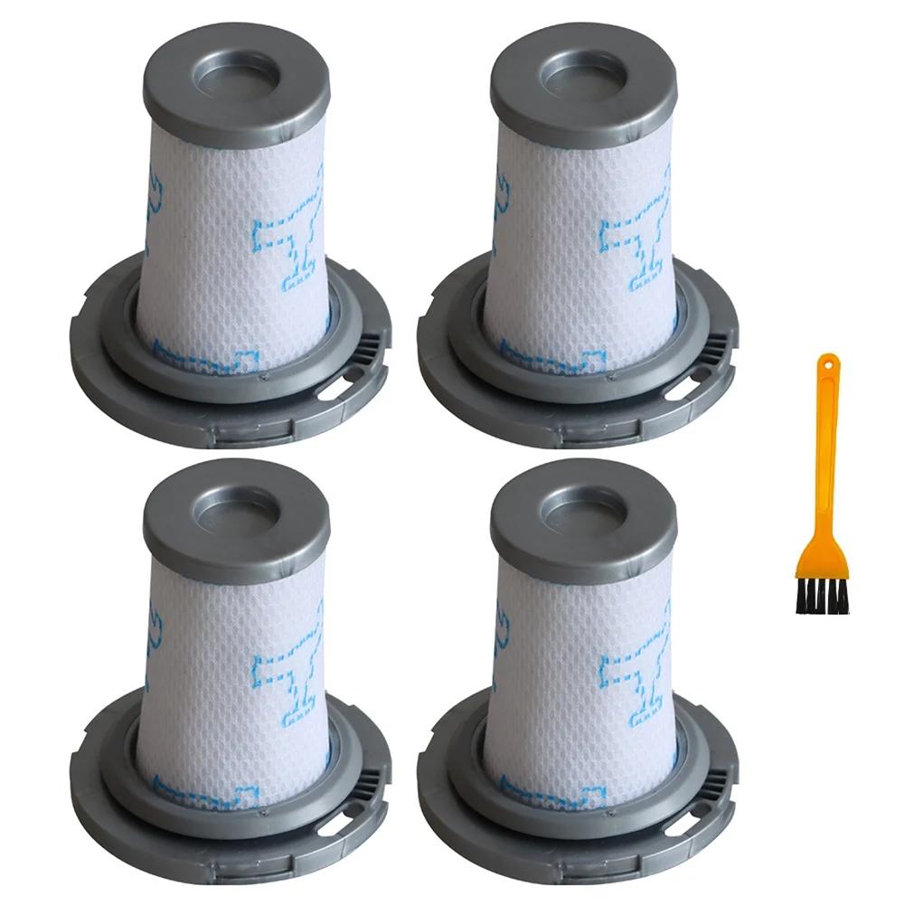 High Performance Washable Filter for For xforce & For flex 8 60 4 Filters and 1 Cleaning Brush for Enhanced Cleaning Efficiency