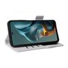 For Motorola Moto G05 4G/E15 4G Case with Wrist Strap Litchi Texture PU Leather Wallet Phone Cover